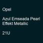 Preview: Opel, Azul Emseada Pearl Effekt Metallic, 21U.